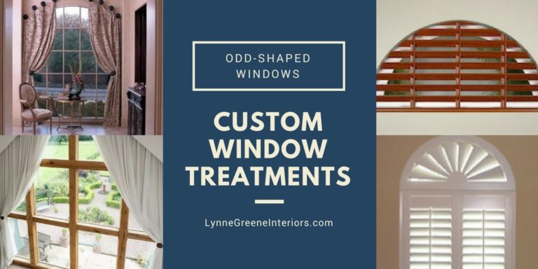 Custom Window Treatments for Odd Shaped Windows