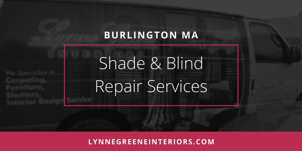 Shade and blind repair services