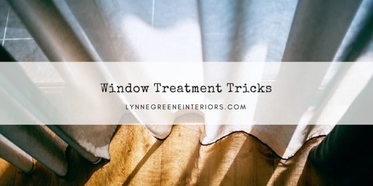 Window Treatment Tricks