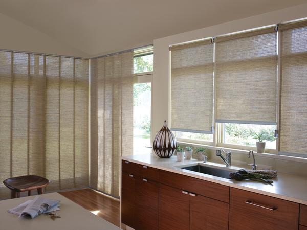 A Coordinated Look in Window Treatments