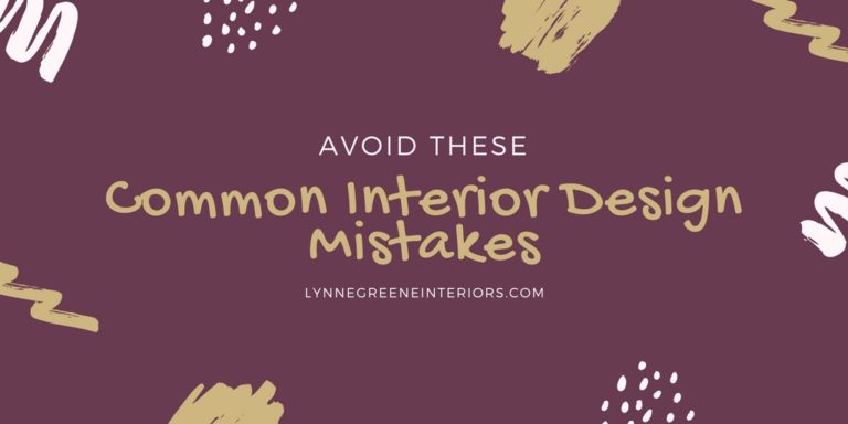 Common Interior Design Mistakes to Avoid