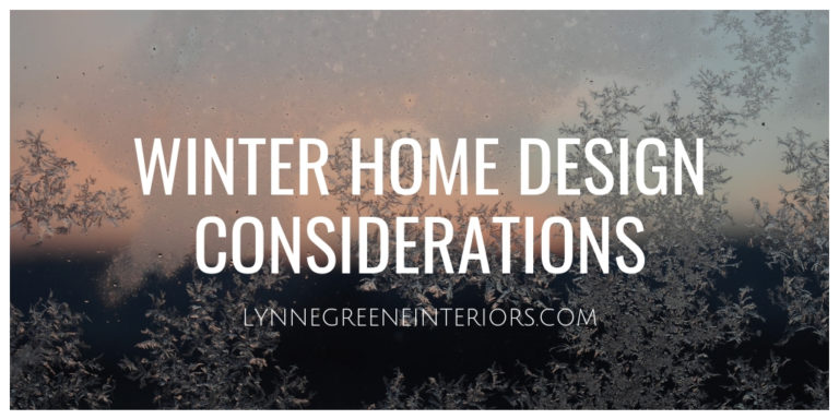 Helpful Winter Home Design Considerations