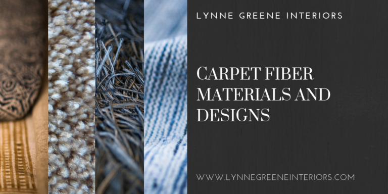 Carpet Fiber Materials and Designs