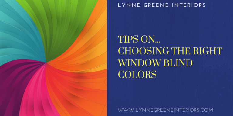 Tips on Choosing the Right Color for Window Blinds